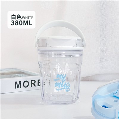 Tas kafe plastik blan